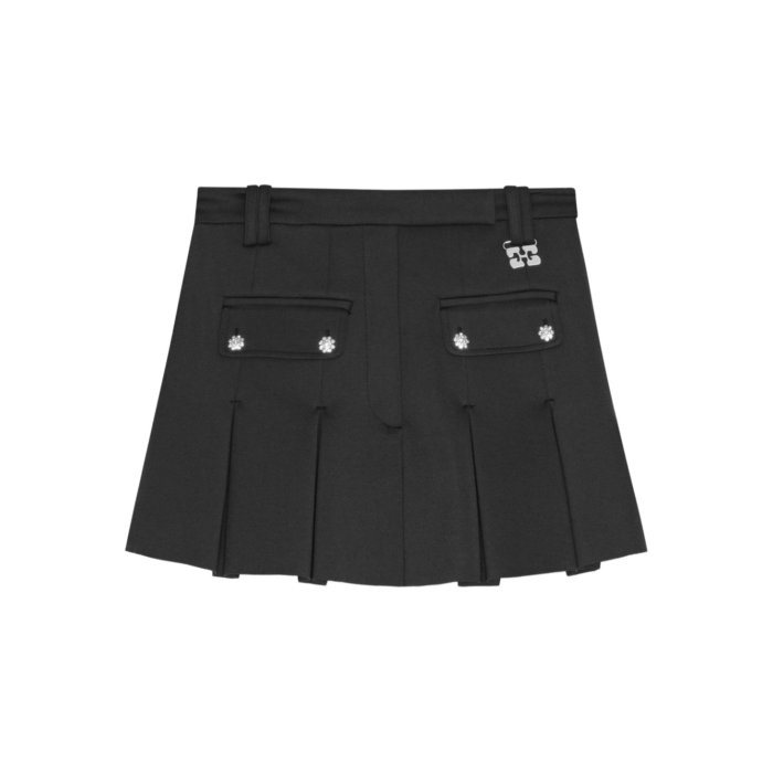 楽天市場】GANNI ガニー フレアスカート Ripstop Quilt Wavy Hem