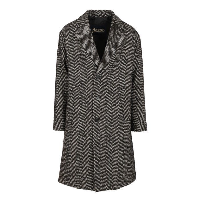 楽天市場】HERNO ヘルノ カシミヤウール ステンカラーコート