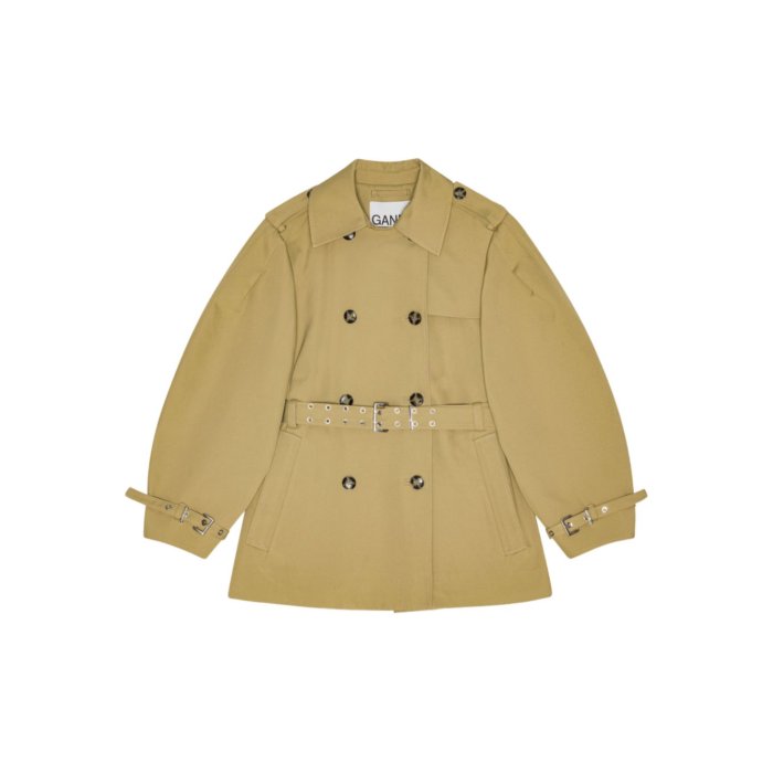GANNI ダウンジャケット セール37%OFF】ガニー GANNI GANNI ジャケット Tech Seersucker