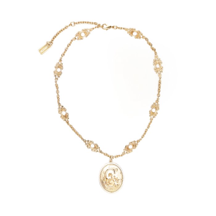 楽天市場】CHLOE/クロエネックレス ラウンドモチーフ ツインリング