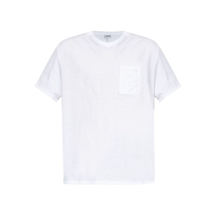 LOEWE デボスアナグラムT 新品未使用　確実正規品 Amazon | [ロエベ] メンズ デボス アナグラム Tシャツ【WHITE