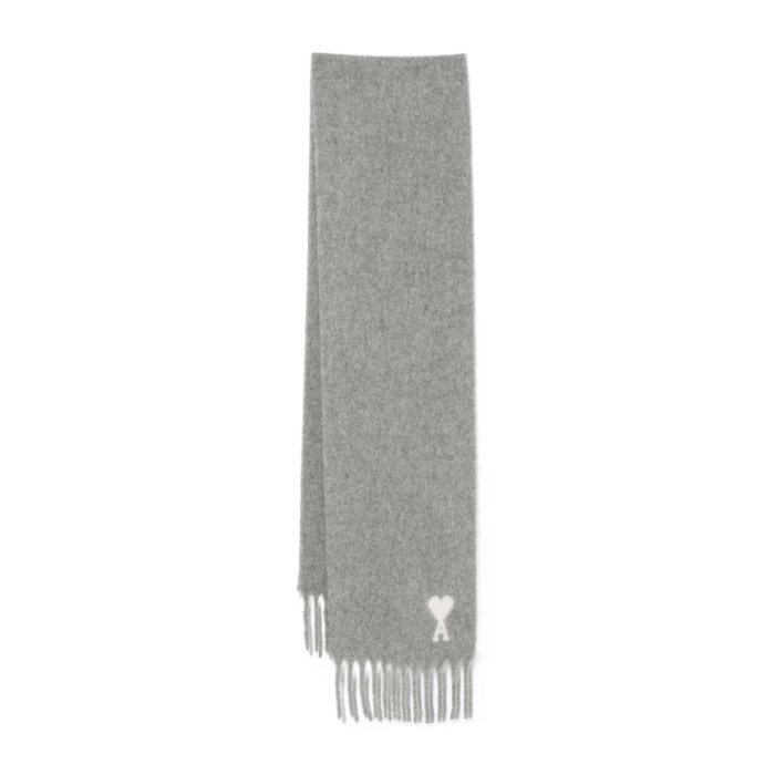 AMI DE COEUR ウール フリンジスカーフ ホワイト 楽天市場】AMI PARIS アミ パリス OVERSIZED AMI DE COEUR SCARF