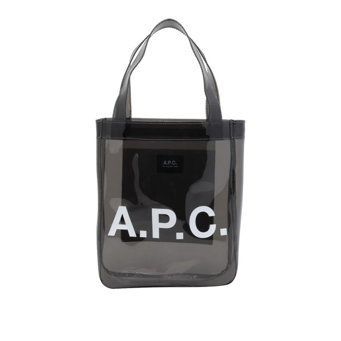 A.P.C. ブラック トートバッグ 楽天市場】APC A.P.C. アーペーセー トートバッグ cabas nino small