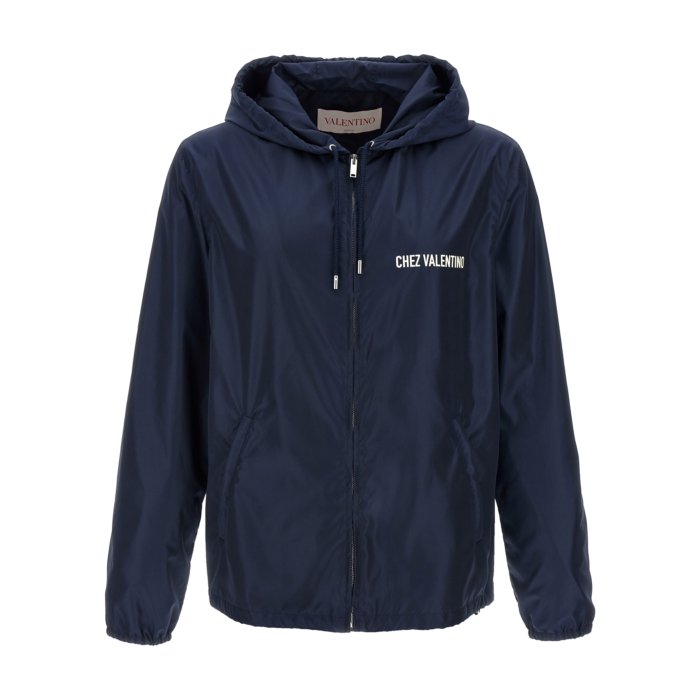 valentino ロゴ　ビーズ　ジャケット ヴァレンティノ新作メンズウェア、“オールブラック×スタッズ”の