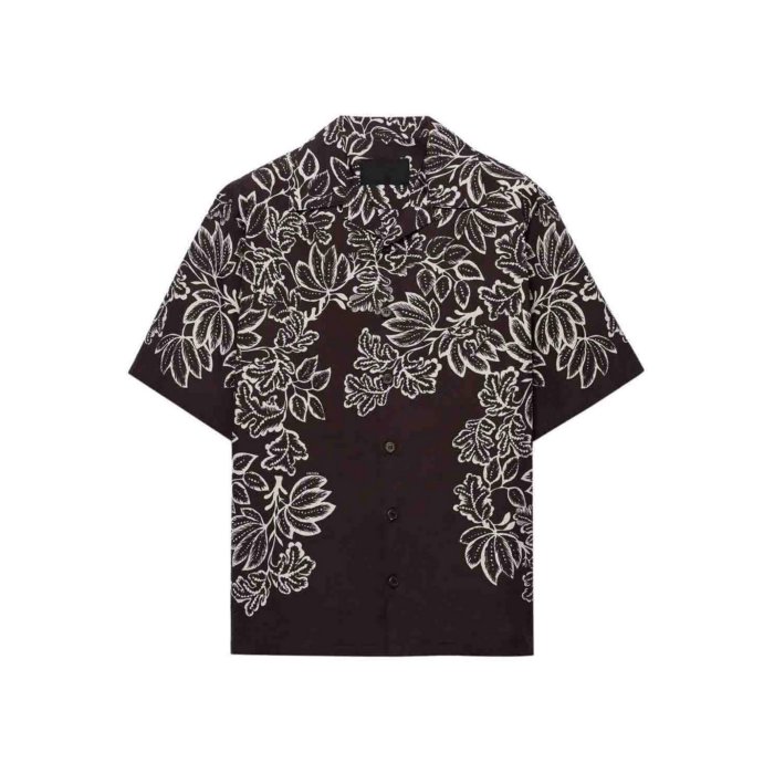 定価9万円　プラダ　デニムTシャツ 24SS】新作 デニム シャツ 半袖 ◇プラダ◇人気 (PRADA/シャツ