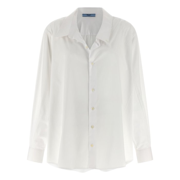 楽天市場】PRADA プラダ ポプリン シャツ P419G 1XV2 レディース