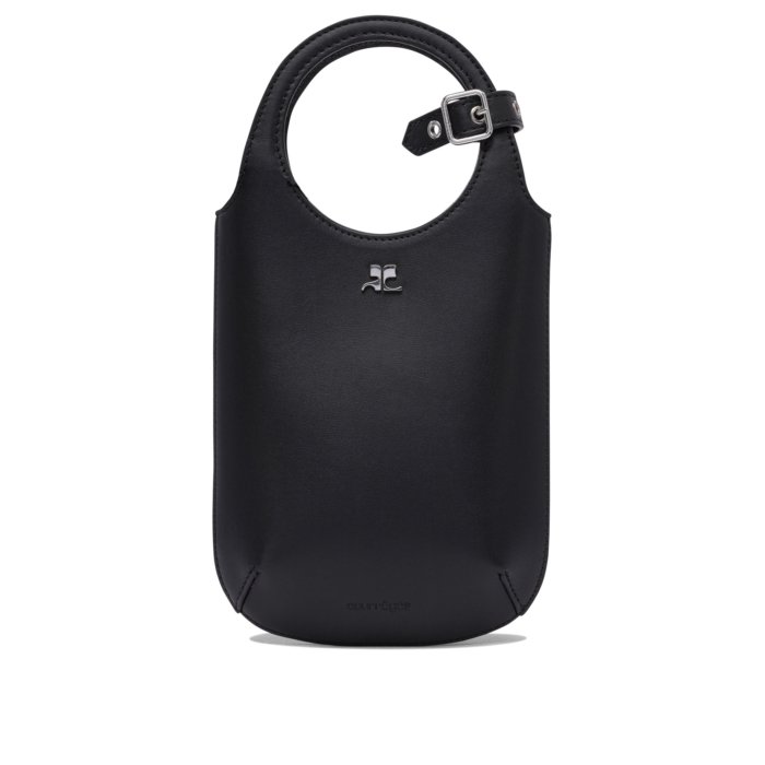 クレージュ ロゴレザーカメラショルダーバッグ ブラック 楽天市場】Courreges クレージュ ショルダーバッグ Logo Camera
