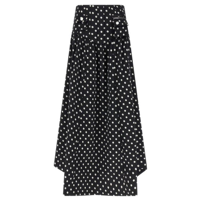 GANNI ガニーフレアスカート 楽天市場】GANNI ガニー フレアスカート Ripstop Quilt Wavy Hem Skirt