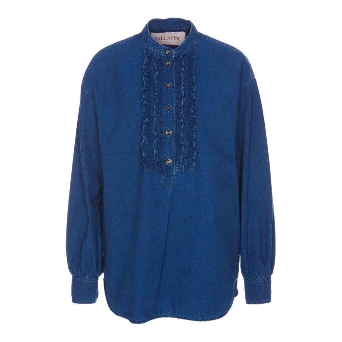 美品♡ レッドヴァレンティノ シースルー シルク ブラウス 襟 花柄 RED VALENTINO(レッドヴァレンティノ) ブラウス・シャツ