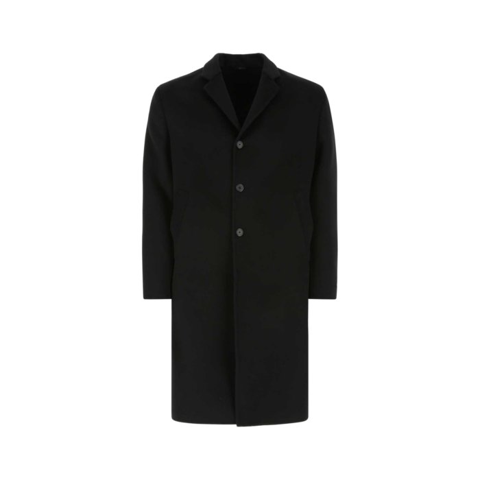 PRADA ダークネイビー ウールコート PRADA ダークネイビー ウールコート PRADA ダークネイビー