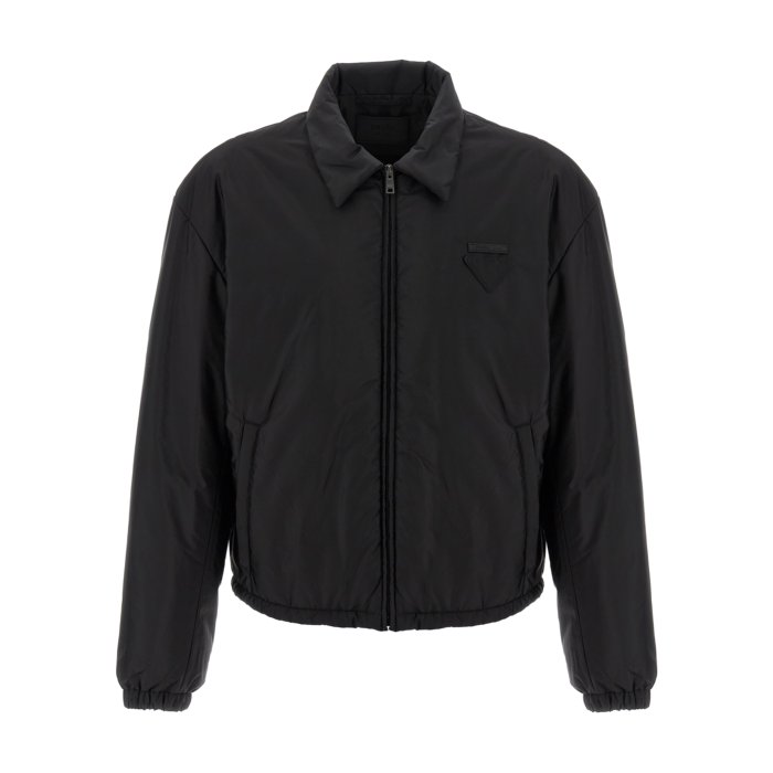 Prada ジャケット　長袖　ナイロン PRADA プラダ ナイロンジャケット ブラック メンズ sgc834-1wq9-f0002