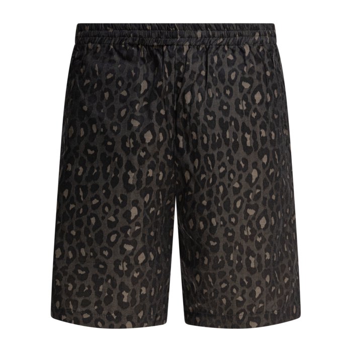【関税込み】KNWLS ブラウン Scythe ショートパンツ NOUNLESS - FAKE AGING SUEDE LIKE SHORT PANTS / フェイク
