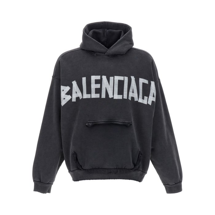 早期完売★BALENCIAGA バレンシアガ プリント フーディー★New 早期完売☆BALENCIAGA バレンシアガ プリント フーディー☆New