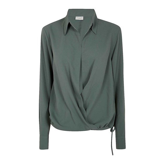 送料関税込【DRIES VAN NOTEN】シースルートップス シースルー L Dries Van Noten(ドリス ヴァン ノッテン