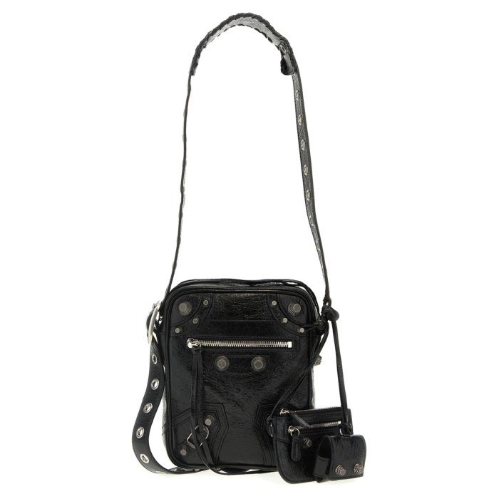 BALENCIAGA Le Cagole ブラックメッセンジャーバッグ Balenciaga Le Cagole メッセンジャーバッグ XS | ブラック