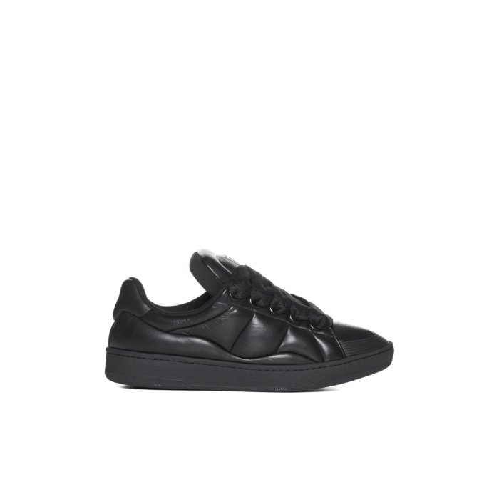 楽天市場】LANVIN PARISLEATHER CURB SNEAKERS / BLACKランバン