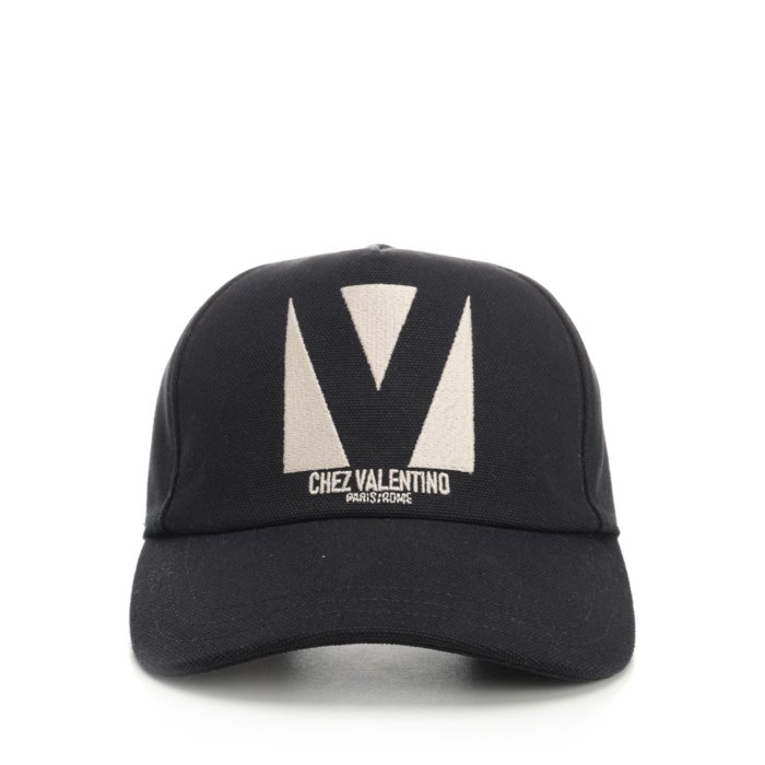美品　VALENTINO ヴァレンティノ 帽子　ストロー　ハット　ロゴ 楽天市場】【9/24-9:59迄15％OFFクーポン対象】VALENTINO