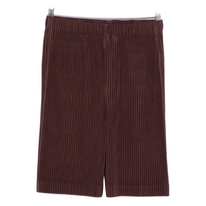 homme plisse ショートパンツ Homme Plissé Issey Miyake プリーツ ショートパンツ | ブラック