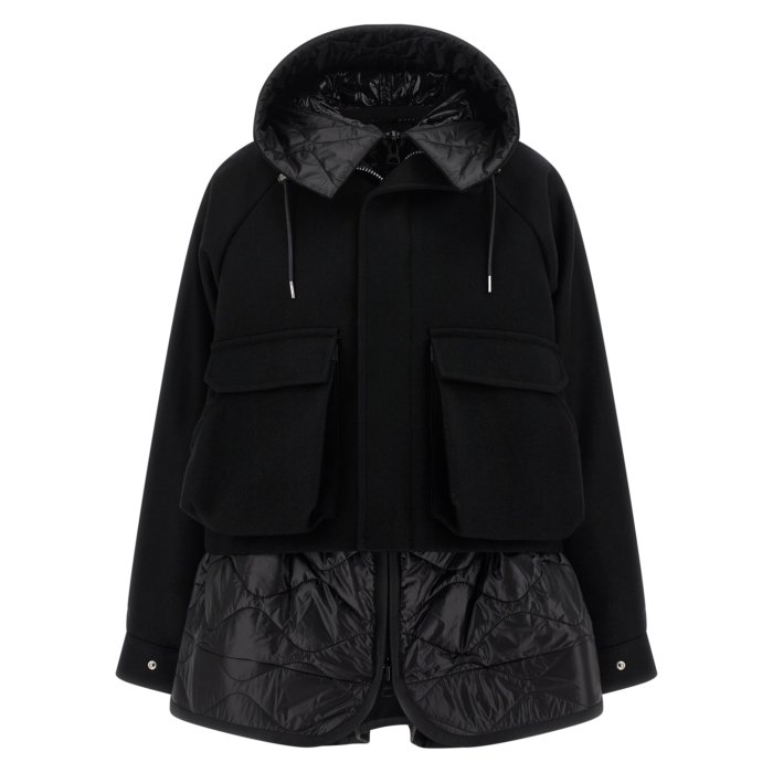 sacai サカイ 2024AW ジャケット 【未使用品】 sacaiからスタッズが施されたレザージャケット2型を2店舗限定で