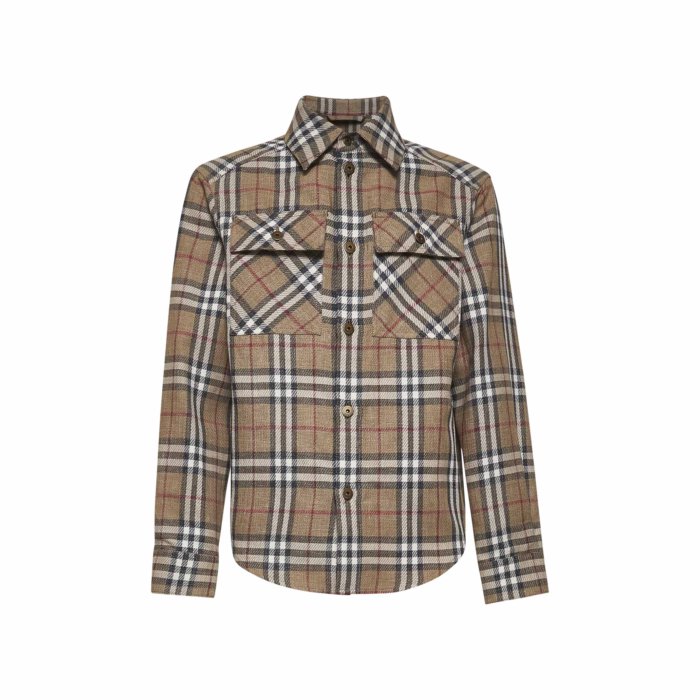 【美品】8010213ノバチェック長袖シャツ ベージュ メガチェック 楽天市場】【アウトレット】バーバリー BURBERRY 長袖レギュラー