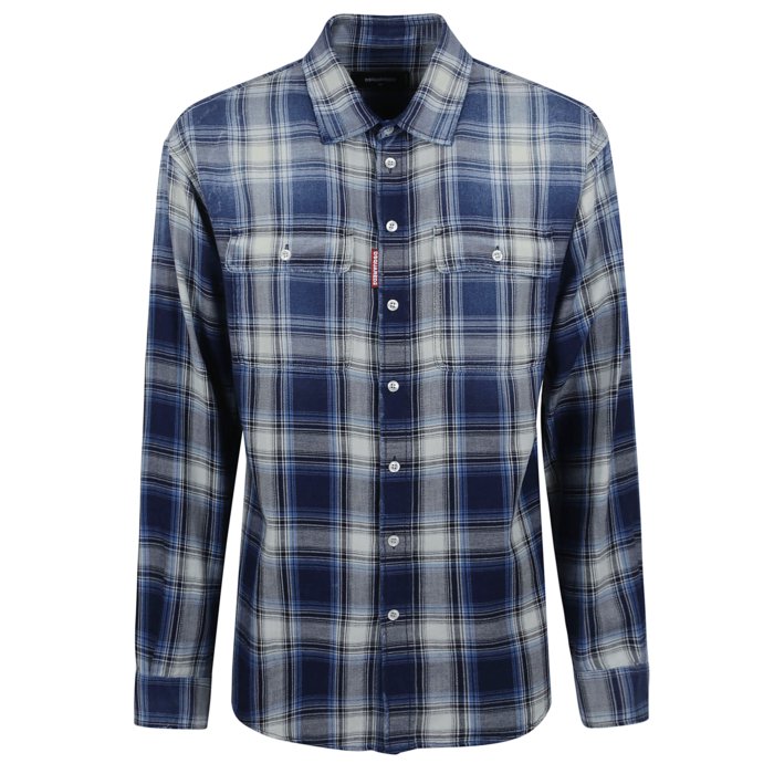 楽天市場】Dsquared2 ディースクエアード DENIM SHIRT デニムシャツ