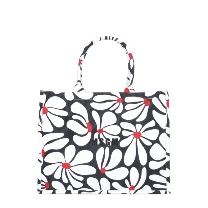 ★MSGM★モノグラム スモール トート 楽天市場】MSGM エムエスジーエム Nylon Logo Tote Bag ロゴ