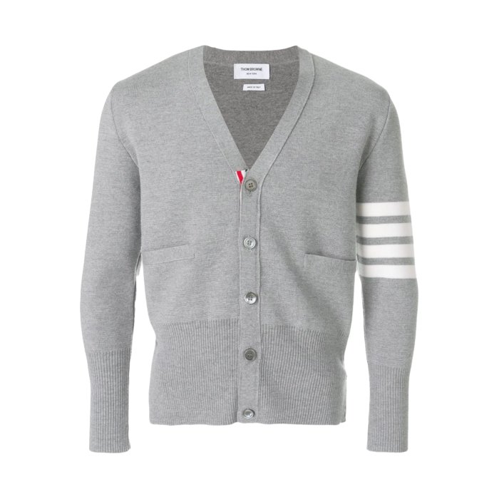 トムブラウン トリコロール Lサイズ コットン カーディガン トムブラウン トリコロール Lサイズ コットン カーディガン