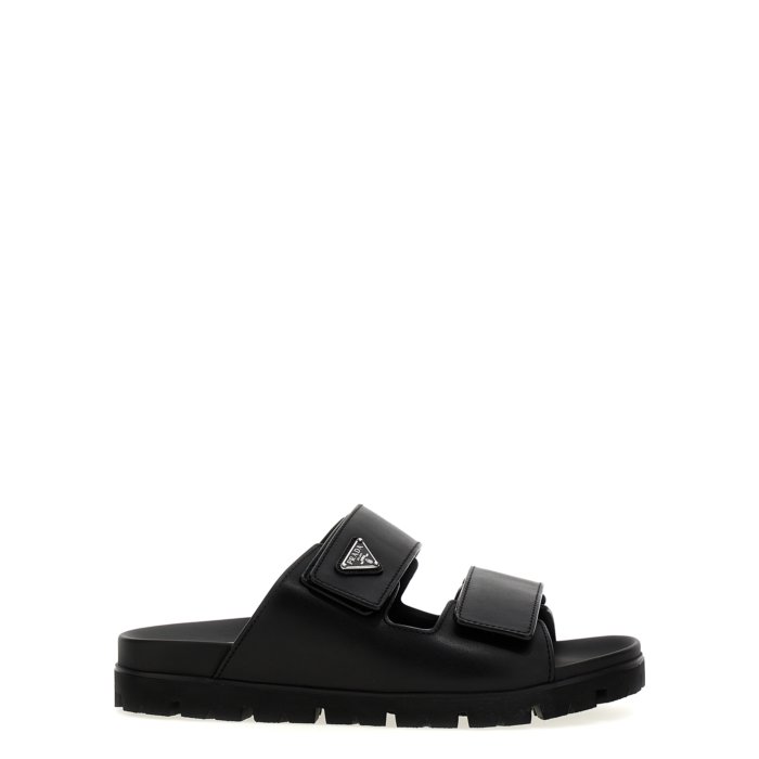 楽天市場】プラダ PRADA サンダル ミュール ブラック メンズ 大きい