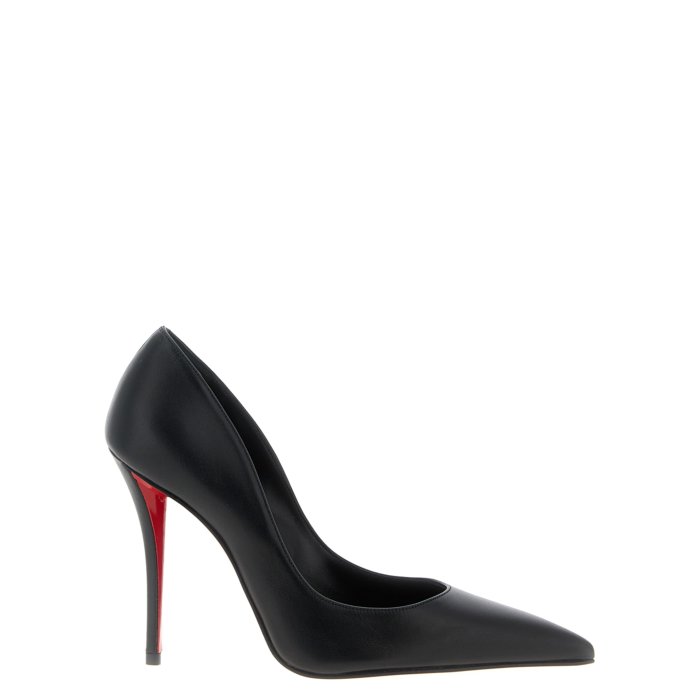 クリスチャンルブタン ピンヒール リボン　スタッズ 黒 ブラック クリスチャンルブタン ピンヒール リボン スタッズ 黒 ブラック