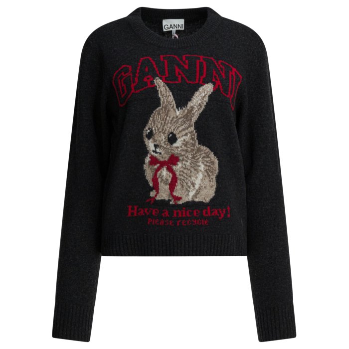 楽天市場】GANNI ガニー カーディガン Sparkle Rib blouse K2069 2623