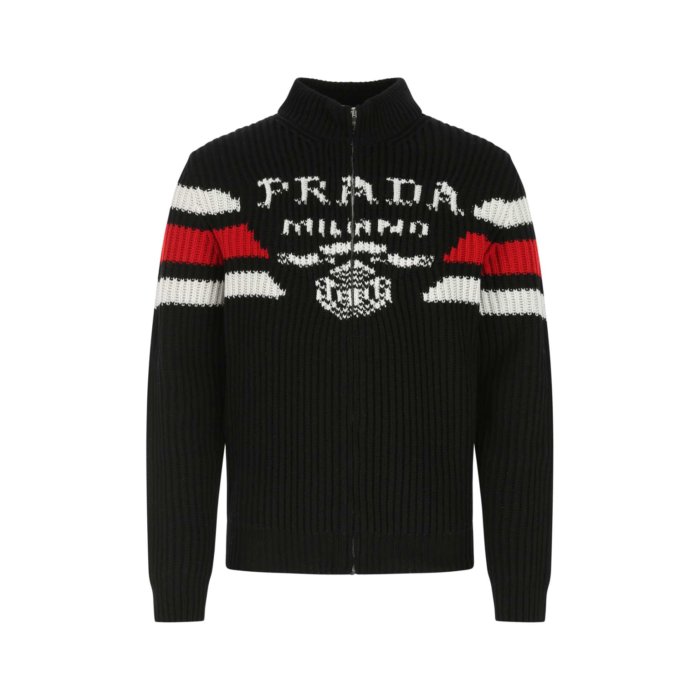 楽天市場】プラダ PRADA メンズ トップス カーディガン フロント