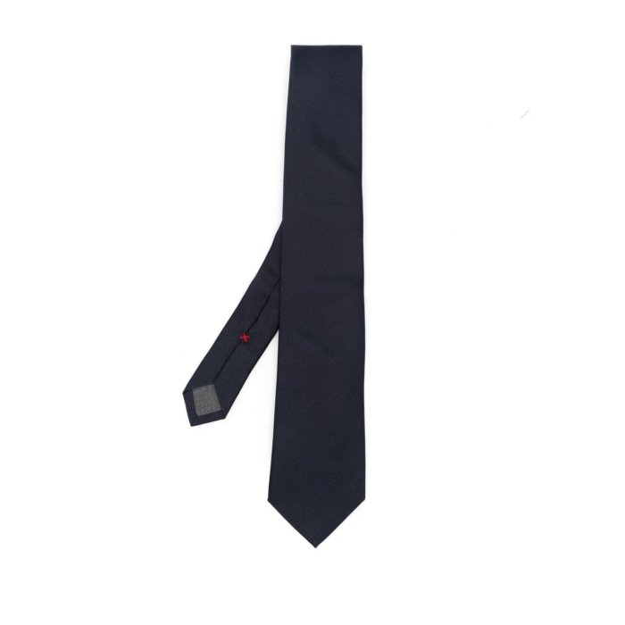 BRUNELLO CUCINELLI ブルネロクチネリ ウール ネクタイ 濃紺 BRUNELLO CUCINELLI ブルネロクチネリ ウール ネクタイ 濃紺