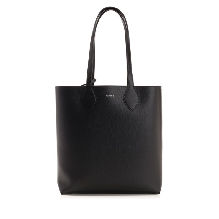 楽天市場】フェラガモ FERRAGAMO トートバッグ グレー メンズ