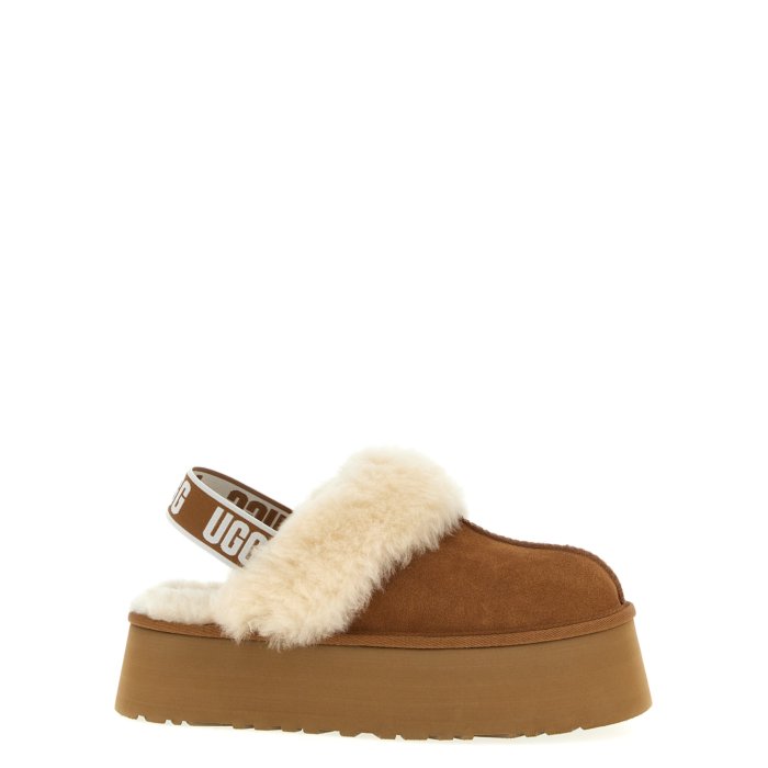 楽天市場】アグ UGG フラットシューズ Jeanie Fluff Flat ジニー
