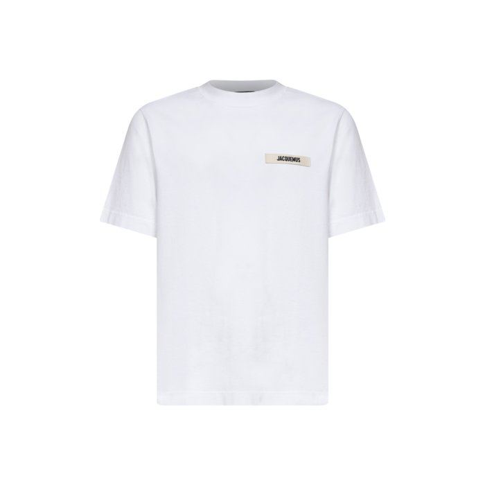 JACQUEMUS ホワイト 半袖Tシャツ JACQUEMUS ホワイト 半袖Tシャツ