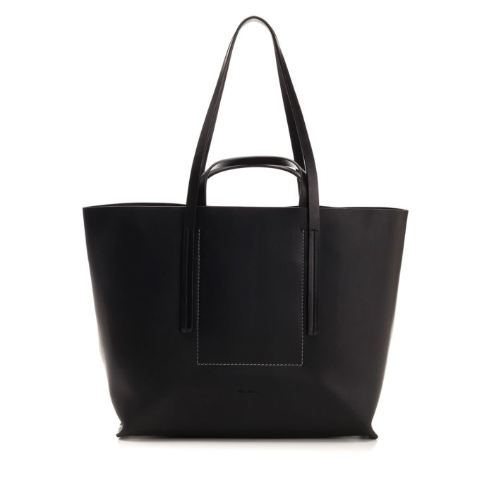 Rick Owens ブラックレザー キスブーツ ［トートバッグ付き］ 28920850_58208420_1000.jpg