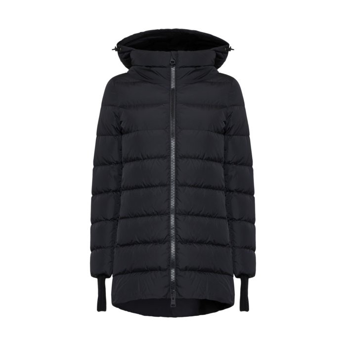楽天市場】HERNO ヘルノ ダウンコート POLAR-TECH ブラック PI001795D