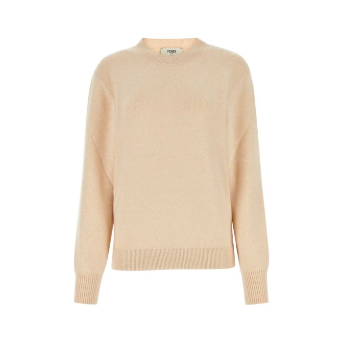 FENDI ロゴカーディガン アイボリー サイズ40 FENDI 美品 フェンディ