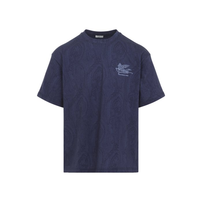 超希少デザイン！！XL◎ETRO エトロ メンズ VネックTシャツ トップス 