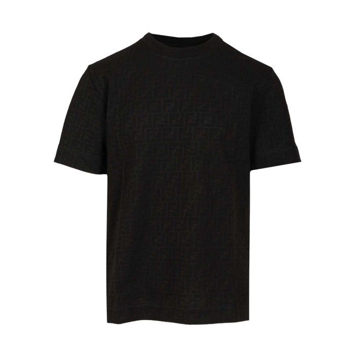 正規品　FENDI 半袖Tシャツ　モンスターアイ　ブラック×ゴールド　XL 正規品 FENDI 半袖Tシャツ モンスターアイ ブラック×ゴールド XL