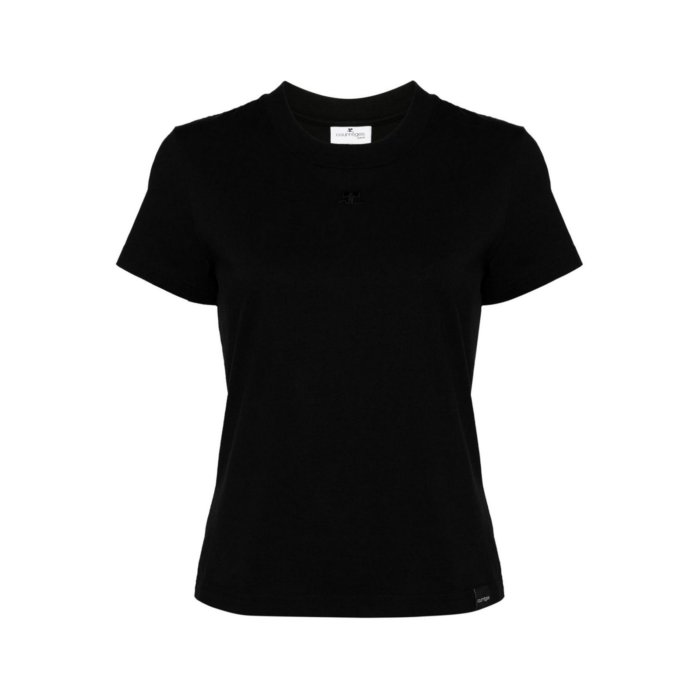 クレージュ コントラストTシャツ プランクプロジェクト courreges (クレージュ) コットン シグネチャーコントラスト