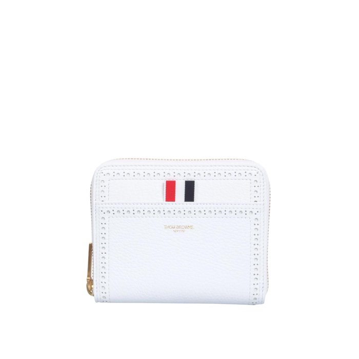 【関税込み】 ☆THOM BROWNE☆ PEBBL レザー カードケース THOM BROWNE トムブラウン カードケース MAW021L 00198 メンズ