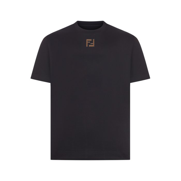 楽天市場】フェンディ FENDI クルーネックTシャツ ブラック メンズ