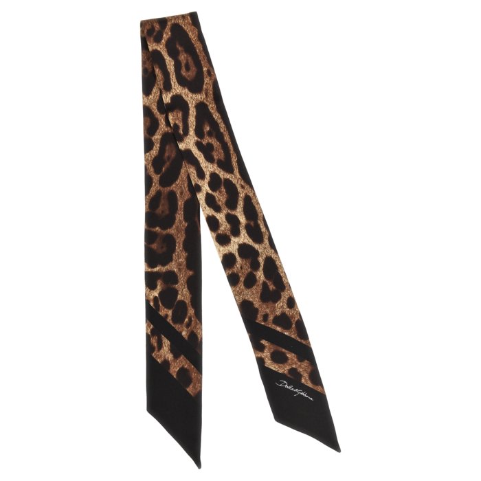 楽天市場】D&G DOLCE&GABBANA ドルガバマフラー ブラック×ブラウン