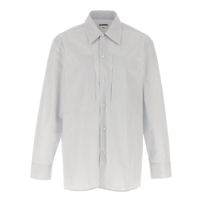 イタリア製 JIL SANDER ノーカラー スキッパー シャツ 楽天市場】ジルサンダー JIL SANDER スキッパーシャツ カプリ