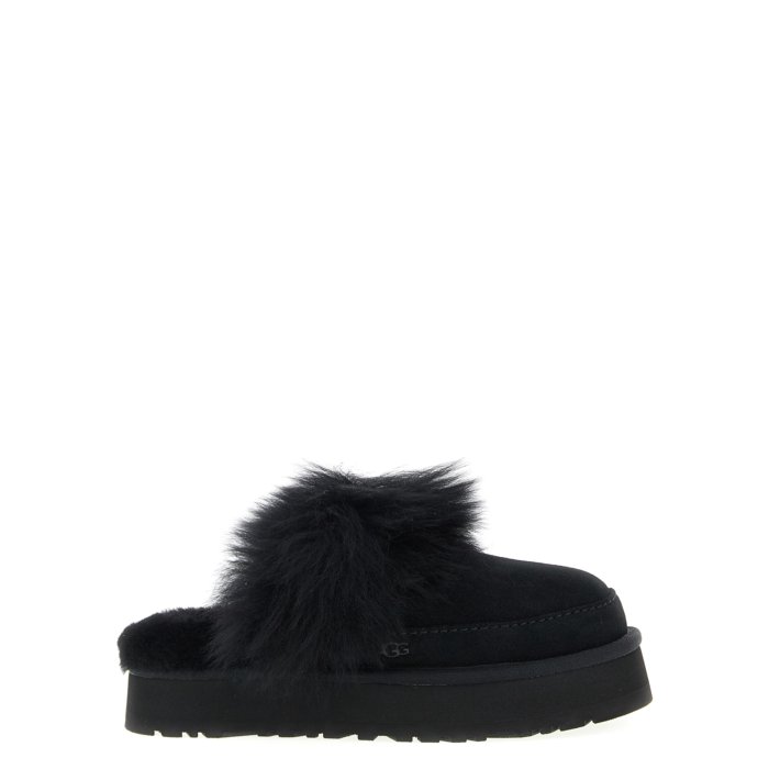楽天市場】アグ UGG フラットシューズ Jeanie Fluff Flat ジニー