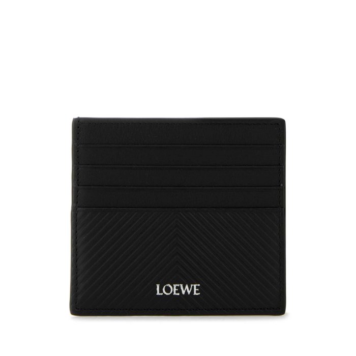 ロエベ パズル カードホルダー メタリック カーフ ロエベ パズル