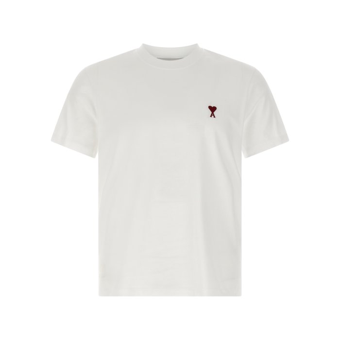 ゆ　大幅値下げami paris 半袖ホワイトTシャツ XXS 楽天市場】アミ AMI Tシャツ 半袖Tシャツ 衣料品 トップス