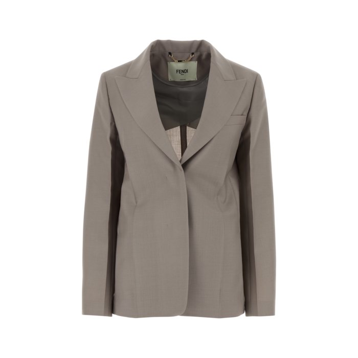 フェンディ FENDI ジャケット リネン 麻 ビジュー イタリア製 高級 42 楽天市場】【完売】フェンディ FENDI レディース ジャケット アウター