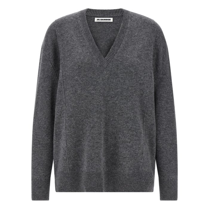 jil sander ニットカーディガン Jil Sander チャンキーニット ジップカーディガン | ホワイト